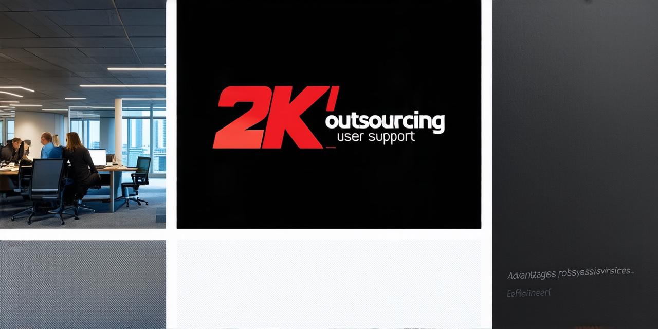 Which of these is an advantage to outsourcing as a way to provide user support?